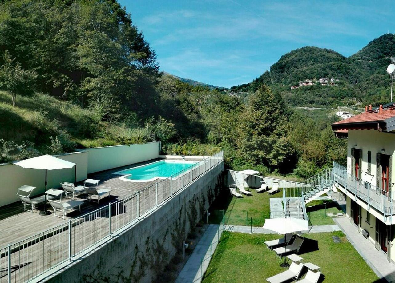 Vista Dolce Isola _ Lakeview Pool, Terrace & Garden Apartment Argegno Oda fotoğraf