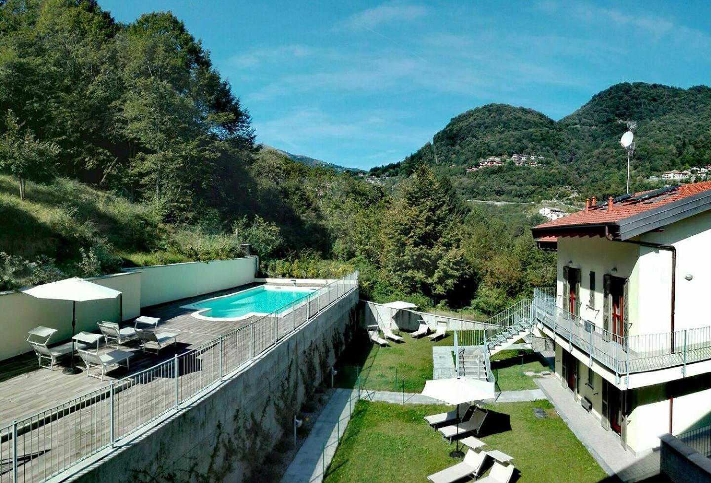 Vista Dolce Isola _ Lakeview Pool, Terrace & Garden Apartment Argegno Dış mekan fotoğraf