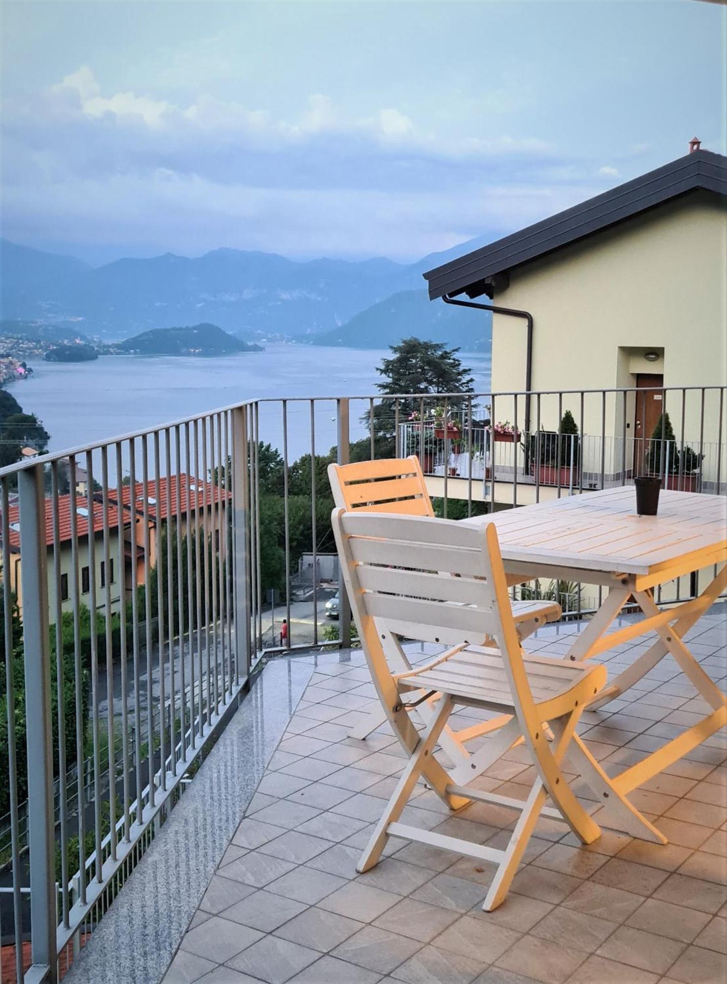 Vista Dolce Isola _ Lakeview Pool, Terrace & Garden Apartment Argegno Oda fotoğraf