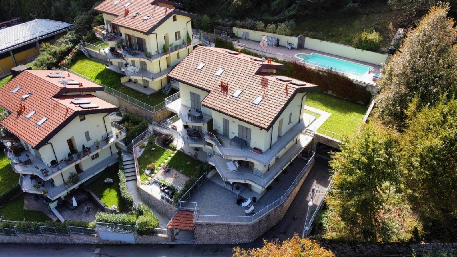 Vista Dolce Isola _ Lakeview Pool, Terrace & Garden Apartment Argegno Dış mekan fotoğraf